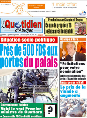 Le Quotidien d’Abidjan N° 584