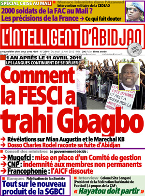 L’intelligent d’Abidjan N° 2514