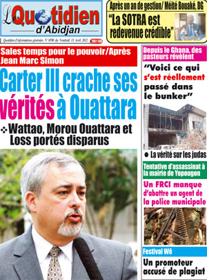 Le Quotidien d’Abidjan N° 590