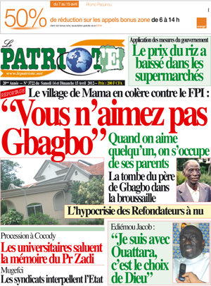 Le Patriote N° 3722