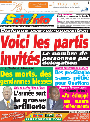 Soir Info N° 5273