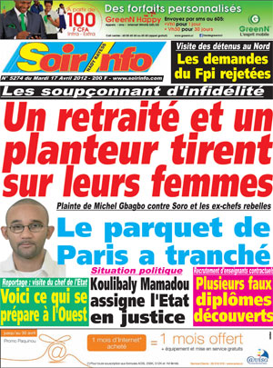 Soir Info N° 5274