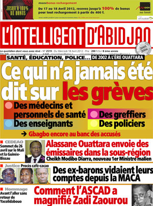 L’intelligent d’Abidjan N° 2519