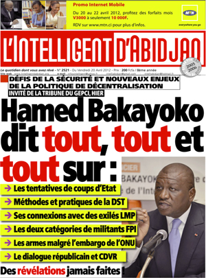 L’intelligent d’Abidjan N° 2521