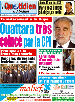Le Quotidien d’Abidjan N° 601