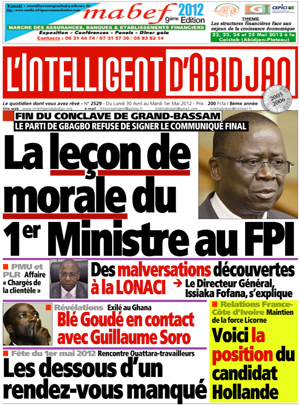 L’intelligent d’Abidjan N° 2529