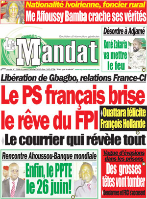 Le Mandat N° 789