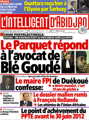 L’intelligent d’Abidjan N° 2535