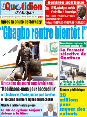 Le Quotidien d’Abidjan N° 612