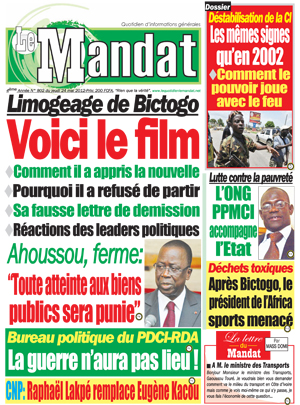Le Mandat N° 802