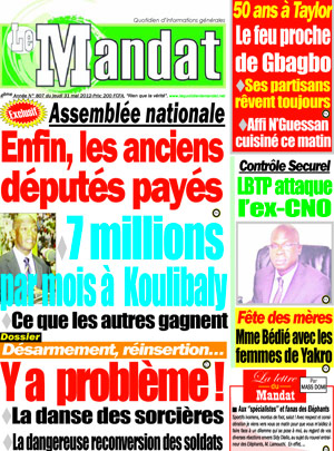 Le Mandat N° 807