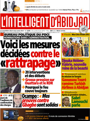 L’intelligent d’Abidjan N° 2556