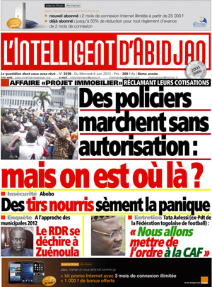 L’intelligent d’Abidjan N° 2558