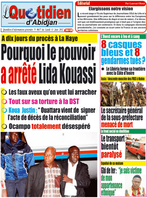 Le Quotidien d’Abidjan N° 637
