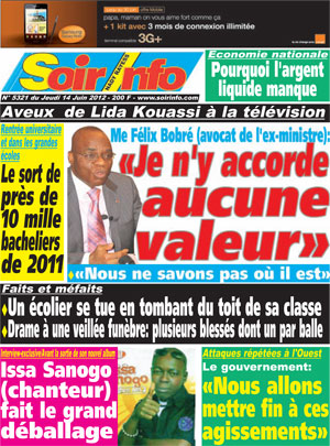 Soir Info N° 5321