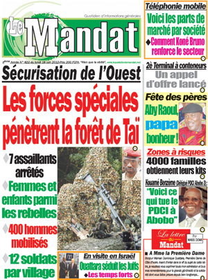 Le Mandat N° 822
