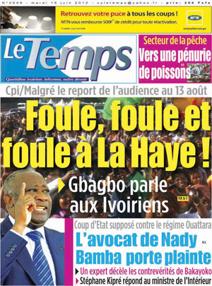 Le Temps N° 2649