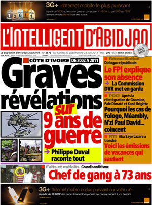L’intelligent d’Abidjan N° 2573