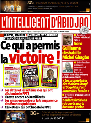 L’intelligent d’Abidjan N° 2576