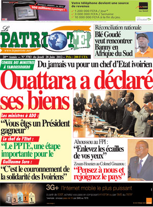 Le Patriote N° 3783