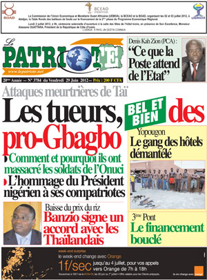 Le Patriote N° 3784