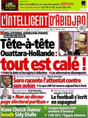 L’intelligent d’Abidjan N° 2580