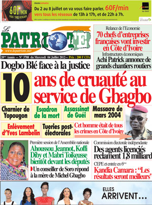 Le Patriote N° 3788