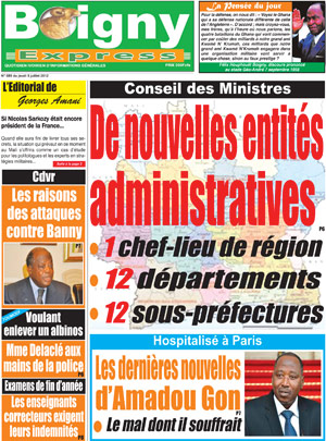 Boigny Express N° 89