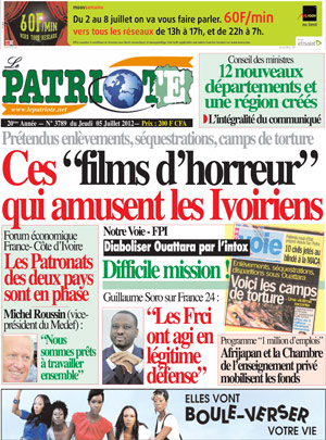 Le Patriote N° 3789