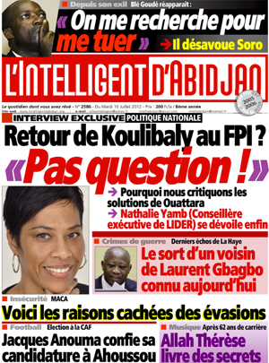 L’intelligent d’Abidjan N° 2587