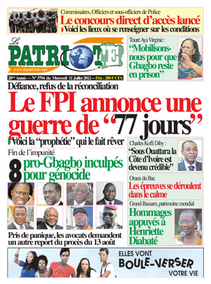 Le Patriote N° 3794