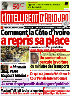 L’intelligent d’Abidjan N° 2589
