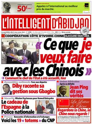 L’intelligent d’Abidjan N° 2594