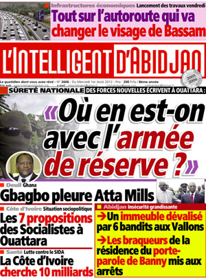 L’intelligent d’Abidjan N° 2606