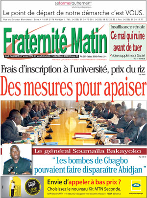 Fraternité Matin N° 14307