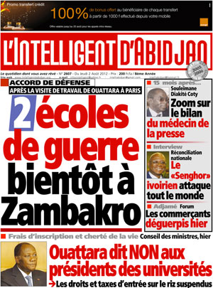 L’intelligent d’Abidjan N° 2607