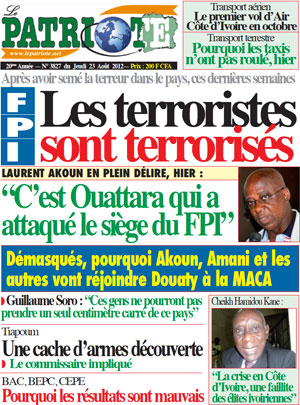 Le Patriote N° 3827