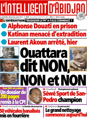 L’intelligent d’Abidjan N° 2624