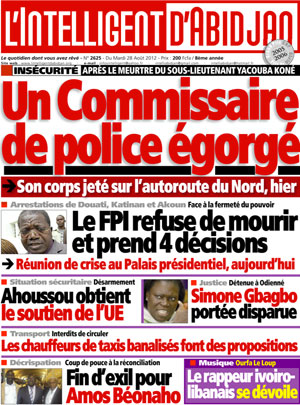L’intelligent d’Abidjan N° 2625