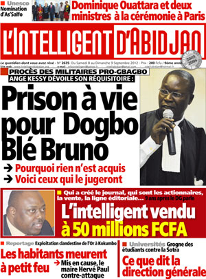 L’intelligent d’Abidjan N° 2635