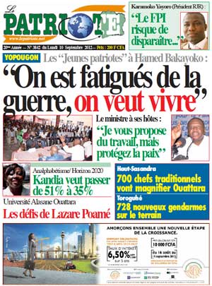 Le Patriote N° 3842