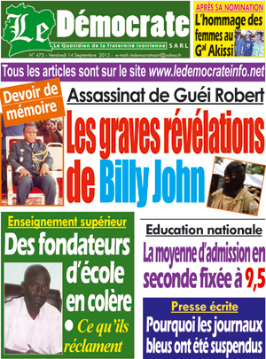 Le Democrate N° 475