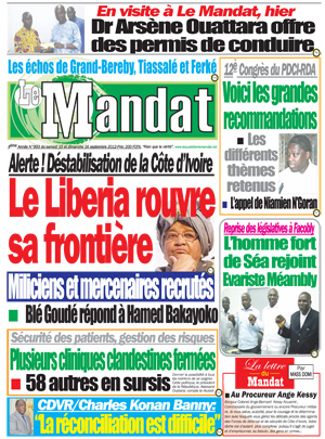 Le Mandat N° 893