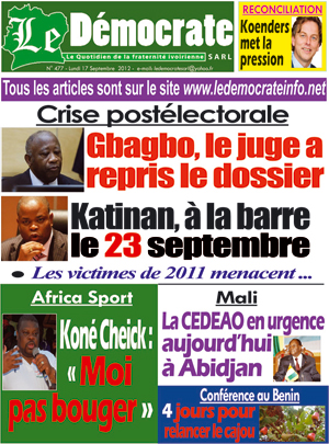 Le Democrate N° 477