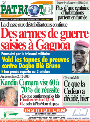 Le Patriote N° 3849