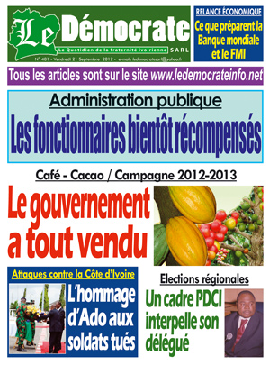 Le Democrate N° 481