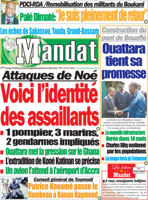 Le Mandat N° 900