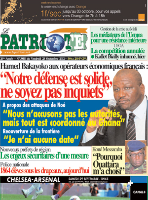 Le Patriote N° 3858