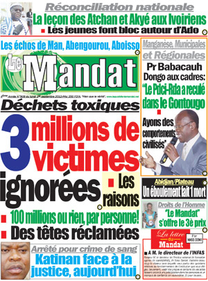 Le Mandat N° 906