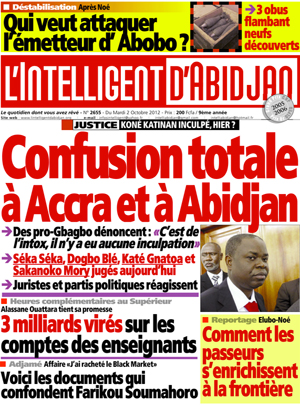 L’intelligent d’Abidjan N° 2655